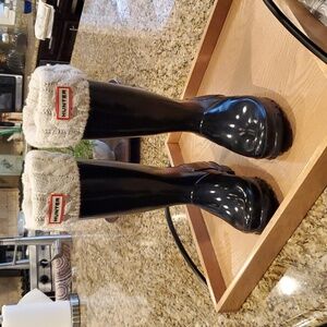 Hunter rain boots
